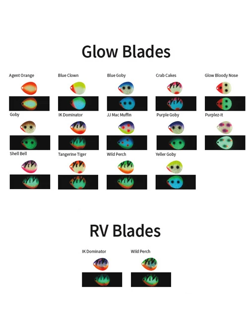 Moonshine Lures Spinner Blades 3 Moonshine Lures Spinner Blades