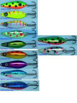 Creative Touch Humpy Trolling Spoons