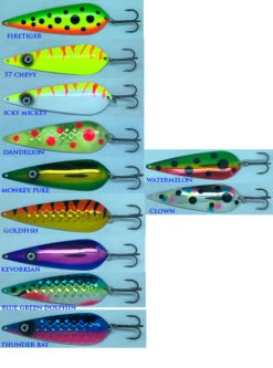 Creative Touch Needle Nose Trolling Spoons