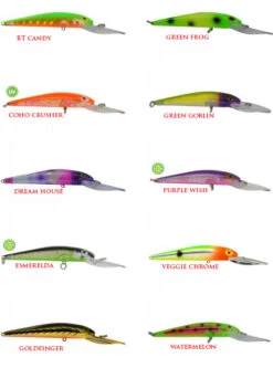 Bay Rat Lures Short Deep Divers